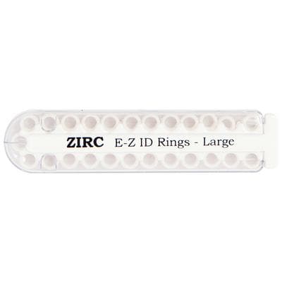 Zirc E-Z ID Instrument ID Rings, Large, White, 25/Pkg, 70Z200A thumbnail 7
