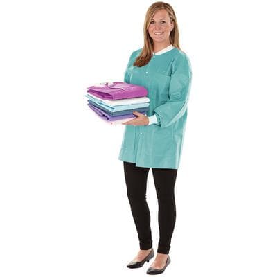 Medicom SafeWear Hipster Jacket, Small, Tropical Teal, 12/Pk, 8115A thumbnail 16