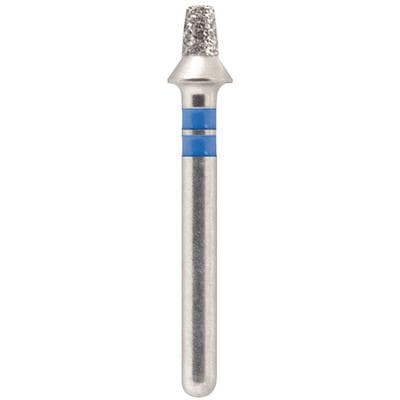 Meisinger 828TB-017 FG Occlusal Reduction Diamond Bur, Tapered, 8° Cone, Blue Ring, 2.2mm Working Length, 1.7mm Diameter, Pack of 5 thumbnail 6