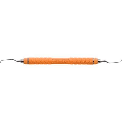 Hu-Friedy Gracey Mini-Five 11/12 Curette, EverEdge 2.0, Resin 8 Colors Handle, Orange, #8, Double-Ended, 1 Each thumbnail 5