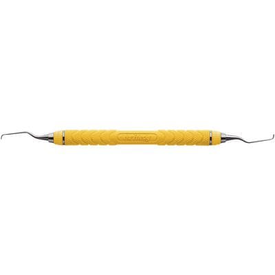 Hu-Friedy Gracey Mini-Five 5/6 Curette, Resin 8 Colors Handle, Yellow, EverEdge 2.0, Double-Ended, 1 Each thumbnail 6