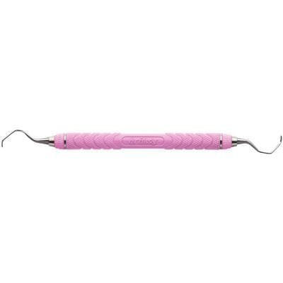 Hu-Friedy 17/18 Langer Universal Curette, Double End, EverEdge 2.0, Resin 8 Colors Handle, Lavender, #8, 1 Each thumbnail 4