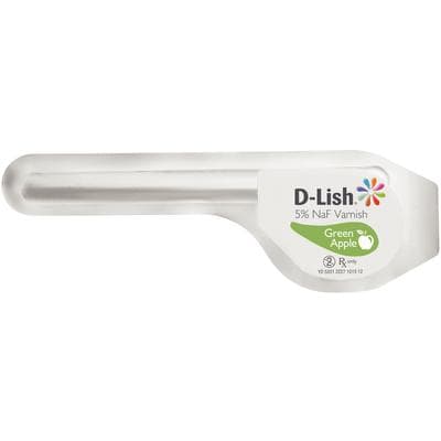 D-Lish 5% Sodium Fluoride Varnish Unit Dose 0.40 ml Green Apple, 50/Box, 295732 thumbnail 12
