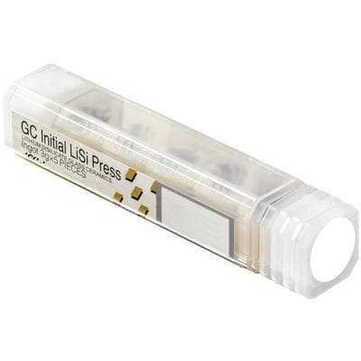 GC Initial LiSi Press Ingot, High Translucency Bleach (HT-BLE), 3g, Pack of 5 thumbnail 10