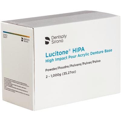Lucitone HIPA Pourable Acrylic Denture Base Resin, Dark Pink, 2 x 1000g thumbnail 12