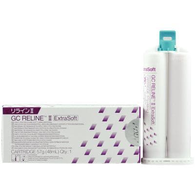 GC Reline II Extra Soft Denture Reline Material Refill Automix Cartridge, 57g (48 mL), 1/Cartridge, 010267 thumbnail 19