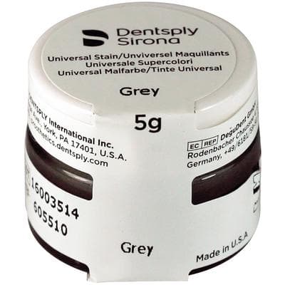 Dentsply Sirona DS Universal Stain, Gray, 5g Jar thumbnail 3