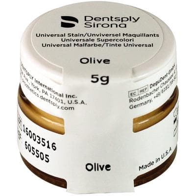 Dentsply Sirona Universal Stain, Olive, 5 g Jar thumbnail 4