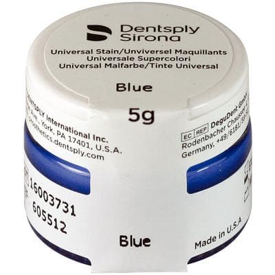 Dentsply Sirona DS Universal Stain, Blue, 5g Jar thumbnail 3