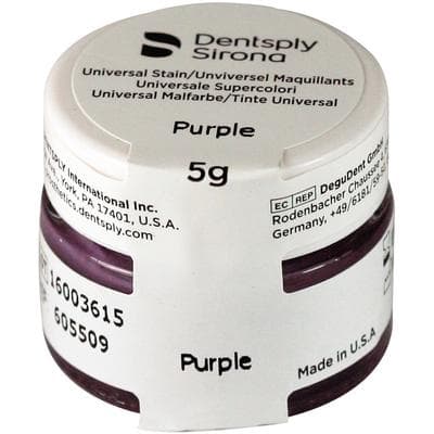 Dentsply Sirona DS Universal Stain, Purple, 5g Jar thumbnail 3