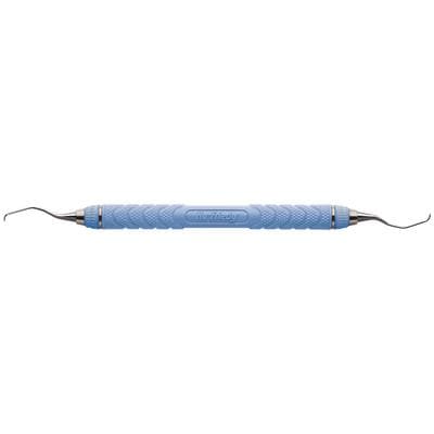 Hu-Friedy ResinEight® Scaler 2.0 Gracey Mini Five Curette 13/14, Rigid, Double-Ended, #8 Resin Handle, Blue thumbnail 5