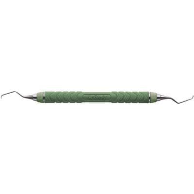 Hu-Friedy ResinEight® Scaler 2.0 Gracey Mini Five® 7/8 Rigid Double-Ended Curette, C8 Resin 8 Colors® Handle, EverEdge® 2.0, Green, 1/Pkg thumbnail 3