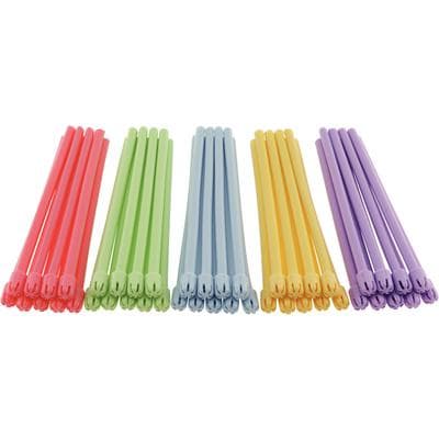 BeeSure Rainbow Saliva Ejectors, Assorted Colors, 500/Box, BE206 thumbnail 27
