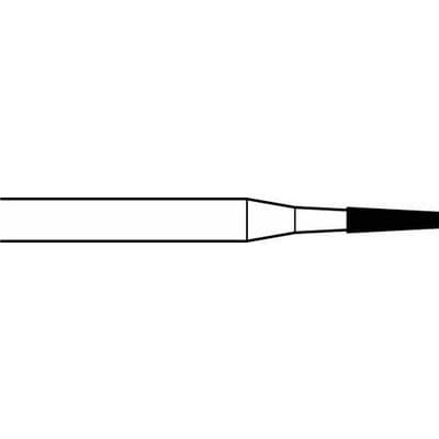 Midwest Once Sterile Carbide Bur FG 701L, Tapered Fissure, 1.2 mm, 25/Pkg, 314250 thumbnail 4