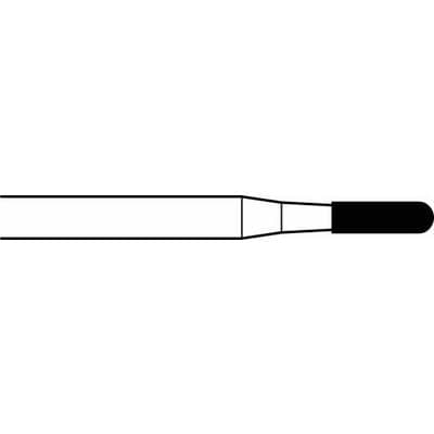 Midwest Once Sterile Carbide Bur FG #1158, Tapered Fissure, 1.2 mm, 25/Pkg, 314257 thumbnail 4
