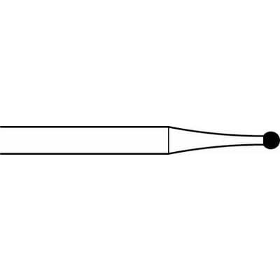 Midwest Once Sterile Operative Carbide Bur, Round #8, Right-Angle Latch, 2.35 mm Diameter, 25/Pkg, 314107 thumbnail 12