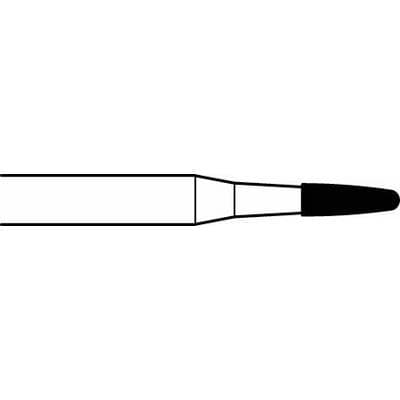 Midwest Once Sterile Carbide Bur, Trimming & Finishing, FG #7803, Barrel, 1.2 mm Diameter, 10/Pk thumbnail 3