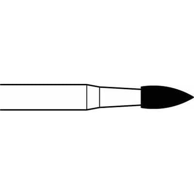 Midwest Once Sterile Trimming & Finishing Carbide Bur, FG, Flame, #7104, 1.4 mm, 10/Pkg, 319513 thumbnail 4