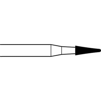 Midwest Once Sterile Trimming & Finishing Carbide Bur, FG, Cone #9103, 1.2 mm Diameter, 10/Pk thumbnail 3