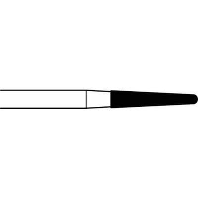 Midwest Once Sterile Trimming & Finishing Carbide Bur FG #7664, Tapered Fissure, 1.4 mm, 10/Pkg, 319569 thumbnail 4