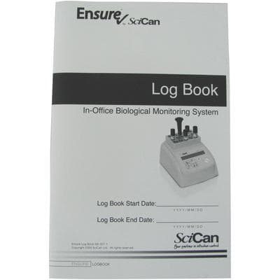 SciCan Ensure Biological Monitoring System Log Book thumbnail 2