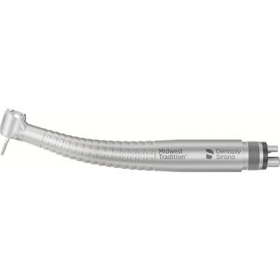 Midwest Tradition TB Push Button Fixed Backend High-Speed Air Handpiece, 4-Hole, Non-Fiber Optic, 790344 thumbnail 6