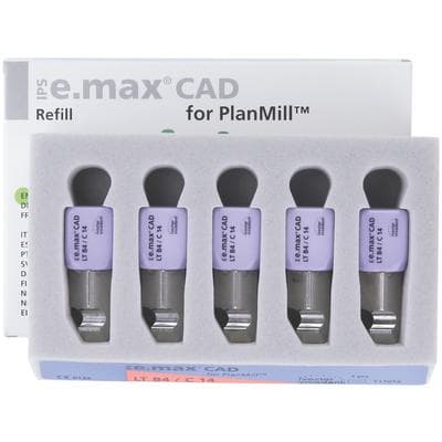 IPS e.max CAD PlanMill Blocks, Low Translucency (LT), C14, Shade B4, 5/Box thumbnail 10