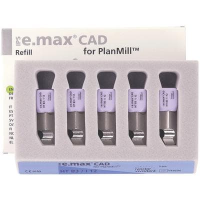 IPS e.max CAD PlanMill Blocks, High Translucency, Shade B3, Size I12, Pack of 5 thumbnail 12