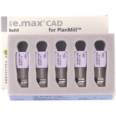 IPS e.max CAD PlanMill HT B1 C14 Milling Blocks, High Translucency, Shade B1, 5/Pkg thumbnail 11