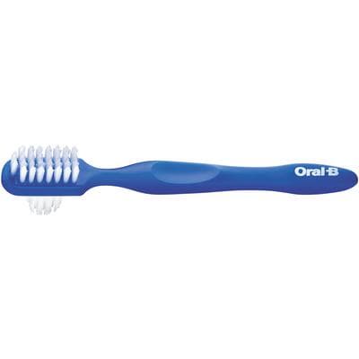 Oral-B Denture Brush, Dual Head, Firm Nylon Bristles, 6/Bx, 80310196 thumbnail 20