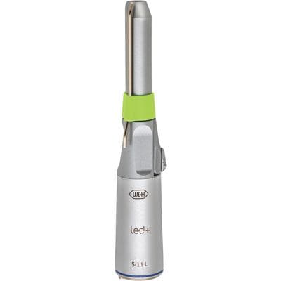 W&H Surgical Electric Handpiece S-11 L, Straight, 1:1 Ratio, Lever Autochuck, External Spray, Mini LED+ Light - Surgical Electric Handpieces - S-11 L, Straight, 1:1, Lever Autochuck, External Spray, Mini LED+ Light - Image 1