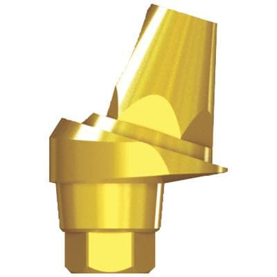 AnyRidge® Multi-Unit Abutment, Hex, Angled 17°, 1 mm Cuff Height, 1/Pkg (with Multi-Post Screw) - AnyRidge® Multi-Unit Abutments – Hex, 1/Pkg - 1 mm cuff height, 17° - Image 1