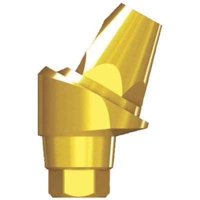 AnyRidge® Multi-Unit Angled Abutment, Hex, 1 mm Cuff Height, 29° Angle, 1/Pkg (Includes Multi-Post Screw) - AnyRidge® Multi-Unit Abutments – Hex, 1/Pkg - 1 mm cuff height, 29° - Image 1