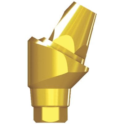 AnyRidge Multi-Unit Angled Abutment, Hex, 2 mm Cuff Height, 29° Angle, 1/Pkg - AnyRidge® Multi-Unit Abutments – Hex, 1/Pkg - 2 mm cuff height, 29° - Image 1