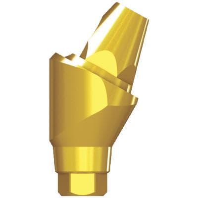 AnyRidge Multi-Unit Angled Abutment, Hex, 3 mm Cuff Height, 29° Angle, 1/Pkg with Multi-Post Screw - AnyRidge® Multi-Unit Abutments – Hex, 1/Pkg - 3 mm cuff height, 29° - Image 1