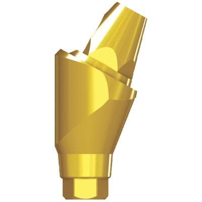 AnyRidge® Multi-Unit Angled Abutment, Hex, 4 mm Cuff Height, 29° Angle, 1/Pkg (Includes Multi-Post Screw) - AnyRidge® Multi-Unit Abutments – Hex, 1/Pkg - 4 mm cuff height, 29° - Image 1