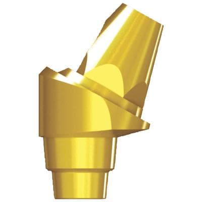 AnyRidge® Multi-Unit Angled Abutment, Non-Hex, 1 mm Cuff Height, 29° Angulation, 1/Pkg with Multi-Post Screw - AnyRidge® Multi-Unit Abutments – Non-Hex, 1/Pkg - 1 mm cuff height, 29° - Image 1