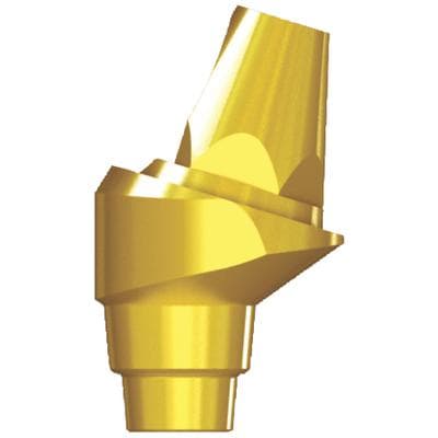 AnyRidge® Multi-Unit Angled Abutment, Non-Hex, 2 mm Cuff Height, 17° Angulation, 1/Pkg with Multi-Post Screw - AnyRidge® Multi-Unit Abutments – Non-Hex, 1/Pkg - 2 mm cuff height, 17° - Image 1