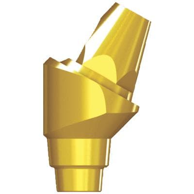 AnyRidge Multi-Unit Angled Abutment, Non-Hex, 2 mm Cuff Height, 29° Angulation, 1/Pkg with Multi-Post Screw - AnyRidge® Multi-Unit Abutments – Non-Hex, 1/Pkg - 2 mm cuff height, 29° - Image 1