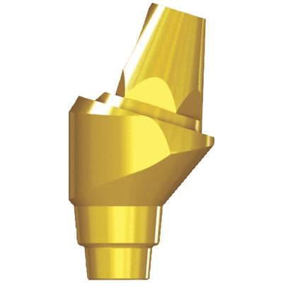 AnyRidge Multi-Unit Angled Abutment, Non-Hex, 3 mm Cuff Height, 17° Angulation, 1/Pkg with Multi-Post Screw - AnyRidge® Multi-Unit Abutments – Non-Hex, 1/Pkg - 3 mm cuff height, 17° - Image 1