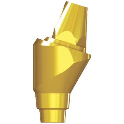 AnyRidge® Multi-Unit Angled Abutment, Non-Hex, 4 mm Cuff Height, 17° Angulation, 1/Pkg with Multi-Post Screw - AnyRidge® Multi-Unit Abutments – Non-Hex, 1/Pkg - 4 mm cuff height, 17° - Image 1