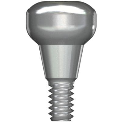 Biotech Dental Mini Healing Abutment, 3.5 mm Profile Diameter, 1 mm Cuff Height, 1/Pkg - -Healing Abutment [MN] D3.5/ H=1 - Image 1
