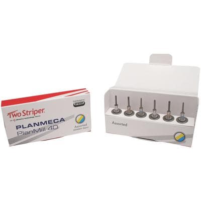 Two Striper PlanMill 40 Diamond Milling Burs, Assorted, 6/Pkg thumbnail 8