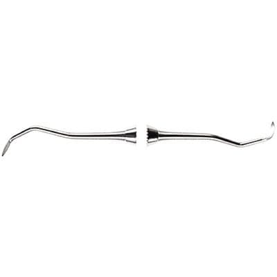 Nordent Classic Sickle Scaler, Double-Ended Posterior Jacquette #2/3 (31/32), Standard Handle, Stainless Steel, 1/Pkg thumbnail 2