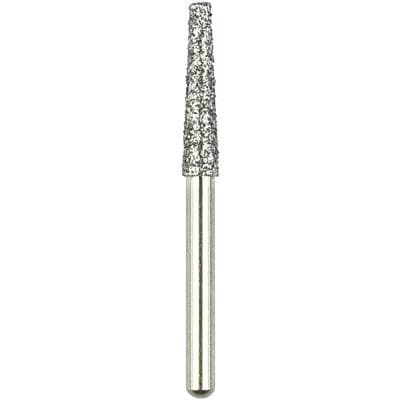 Shofu Robot Diamond Point, FG, Tapered Cylinder Flat End, #172/021, 2.1 mm, Regular (White), 9.0 mm, 0818-1, 1/Pk thumbnail 8