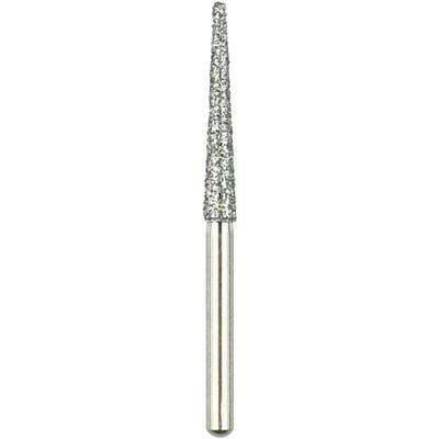 Shofu Robot Diamond Point, FG, Tapered Cylinder Flat End, #174-020, 2.0 mm, Regular (White), 0822-1 thumbnail 8