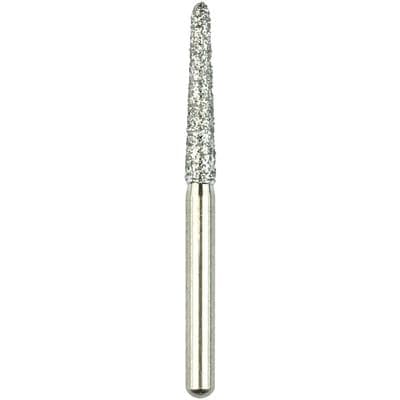 Shofu Robot Diamond Point, FG, Tapered Cylinder Round End, #223/018, 1.8 mm, Regular Grit, White Ring, 0835-1 thumbnail 9