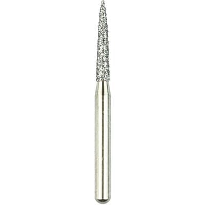 Shofu Robot FG Diamond Point, Flame Shape, Regular Grit, 1.4 mm Diameter, 7.5 mm Length, 1/Pk, 0840 thumbnail 6