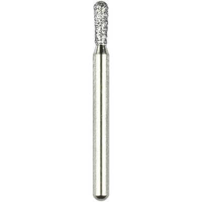 Shofu Robot FG Diamond Point, Pear, Medium Grit, ISO #237/015, 1.5 mm Diameter, 4.5 mm Length, Friction Grip, 1/Pk, 0878 thumbnail 5