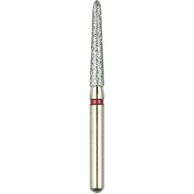 Shofu Robot Diamond Point, FG, Tapered Cylinder Round End, #223/016, 1.6 mm, Fine, Red, 835F-1 thumbnail 10
